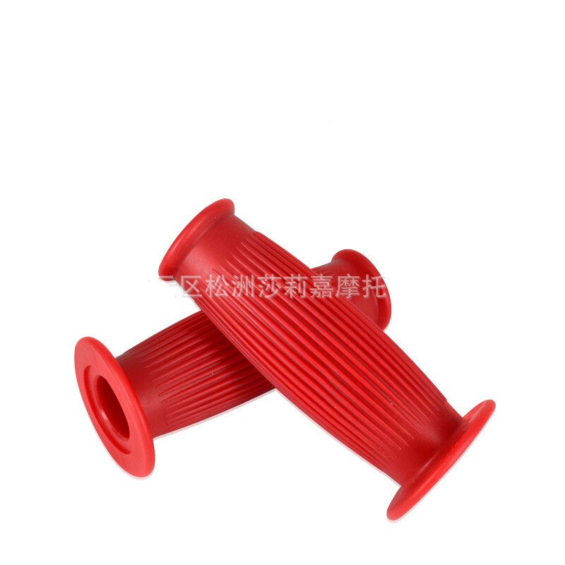 retro scooter handle bar retro accessories scooter grips cafe racer motorbike handlebar for harley style moto grip motorcycle: Red