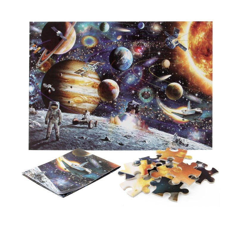 Space Puzzle 1000 Piece Jigsaw Puzzle Kids Adult –... – Grandado