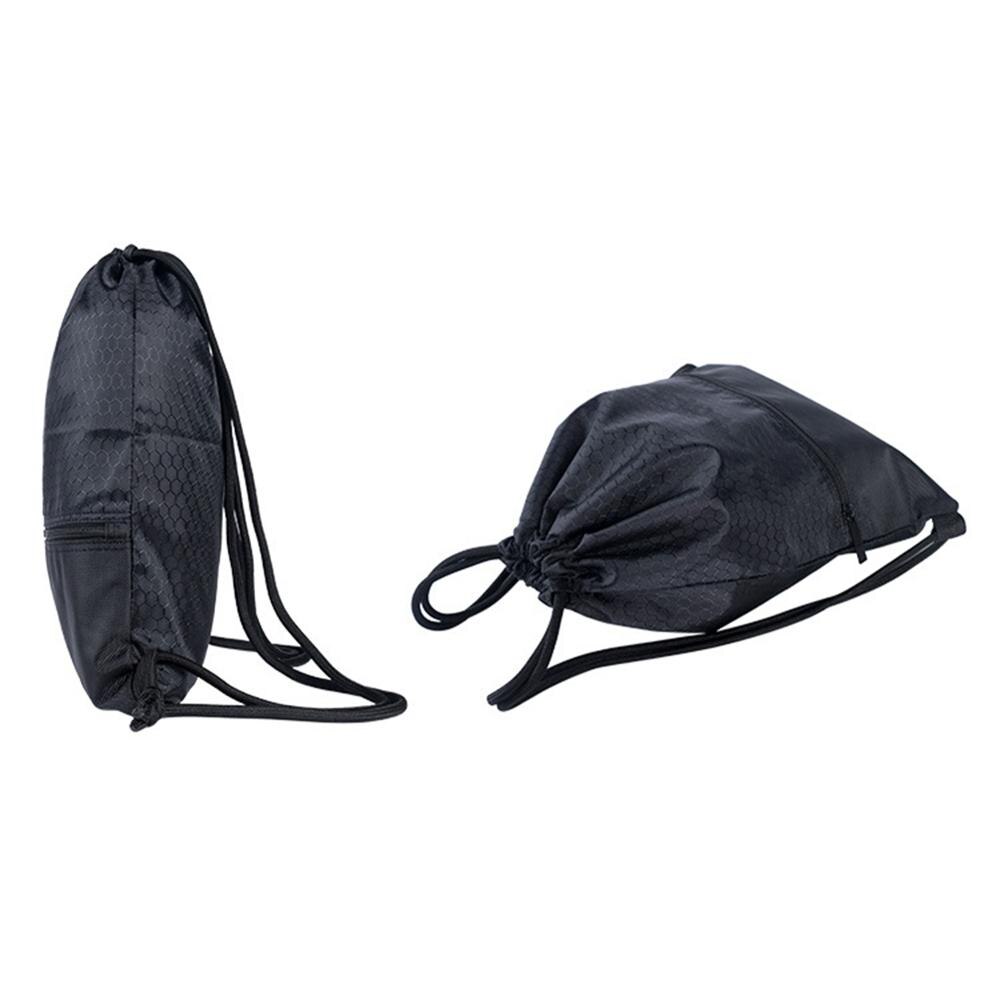 Draagbare heren dames trekkoord rugzak grote capaciteit reistassen kinderen meisjes nylon schoudertas met rits