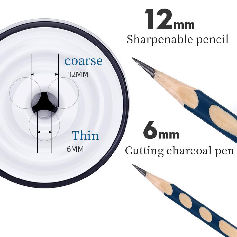 Große Automatische Elektrische Bleistift Spitzer schwer Pflicht Schreibwaren Für Farbige Bleistift Mechanische Usb Für freundlicher Künstler Stift Messer