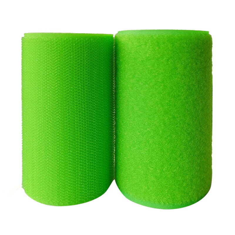 2-10Cm Breedte Lichtgroen Geen Lijm Haak Loop Sluiting Tape Voor Naaien Accessoires Tape Sticker Strap Diy