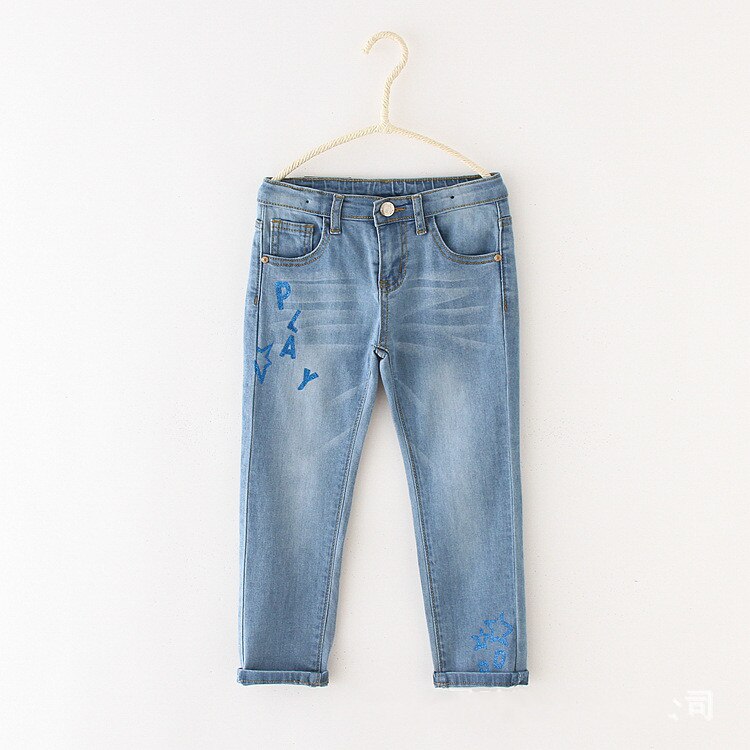 Frühling Mädchen Jeans Baby freundlicher Jeans für freundlicher Jungen Mädchen Gamaschen Denim Hosen Kleinkind Hosen Mädchen freundlicher Hosen für Jungen mädchen 0-3Y