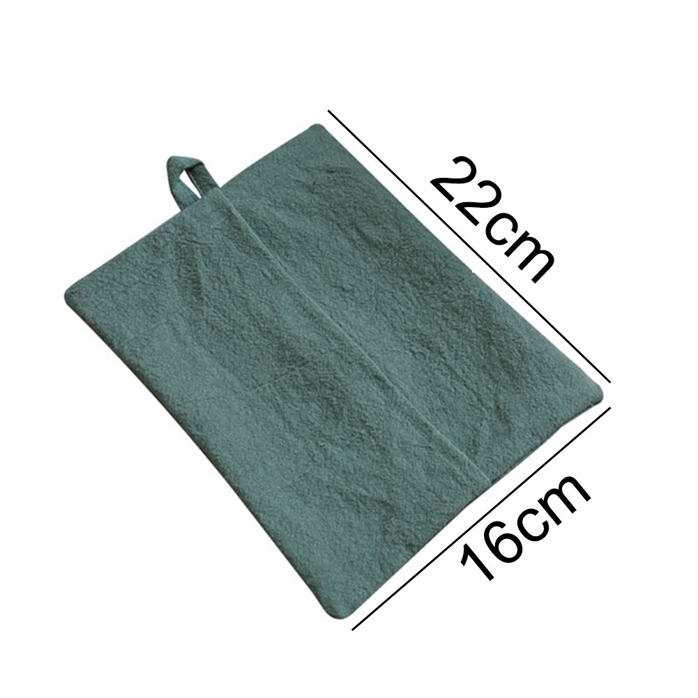 Boîte à mouchoirs en tissu, porte-serviettes en papier pour la maison et la voiture, jolie pochette pour la décoration de la maison