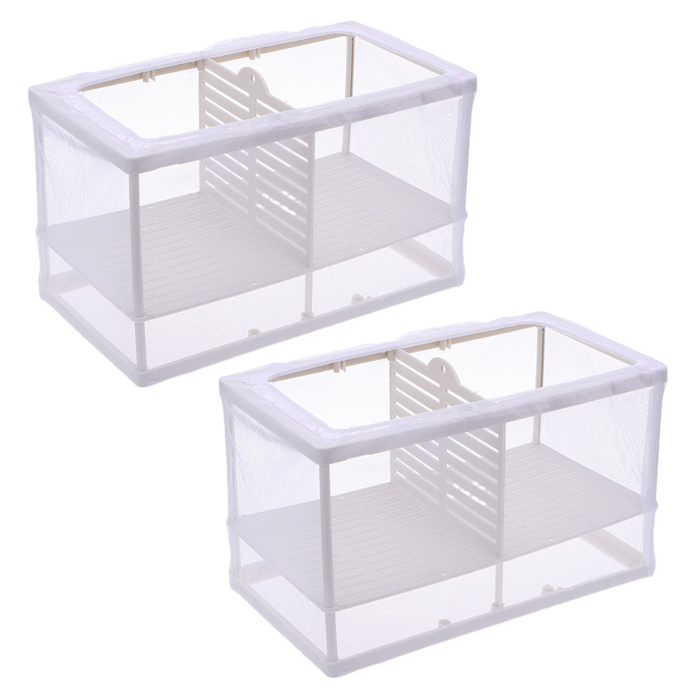 2 Stuks Fish Tank Fok Doos Aquarium Fokken Tank Vis Uitkomen Doos Geïsoleerd Fokken Tank Voor Thuis Aquarium Kantoor Vis tank