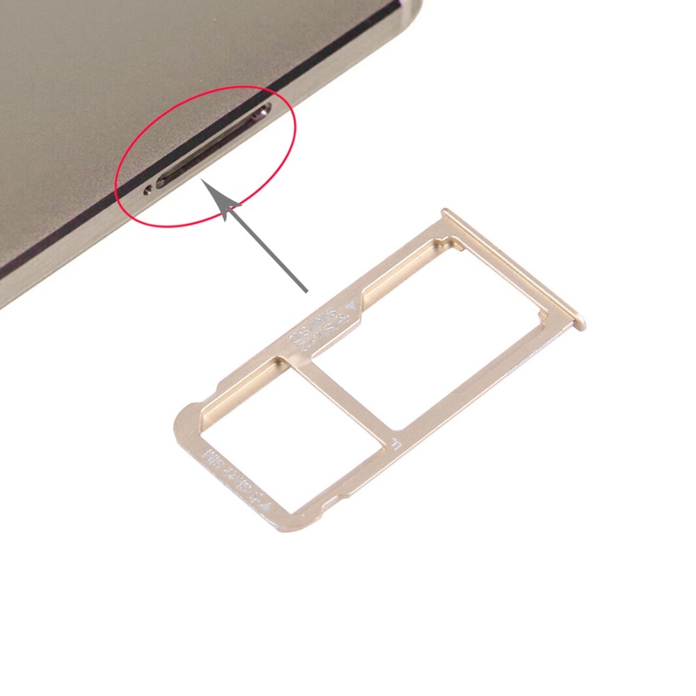 IPartsBuy pour Huawei Mate 8 Nano SIM + Micro SD/Nano plateau de carte SIM