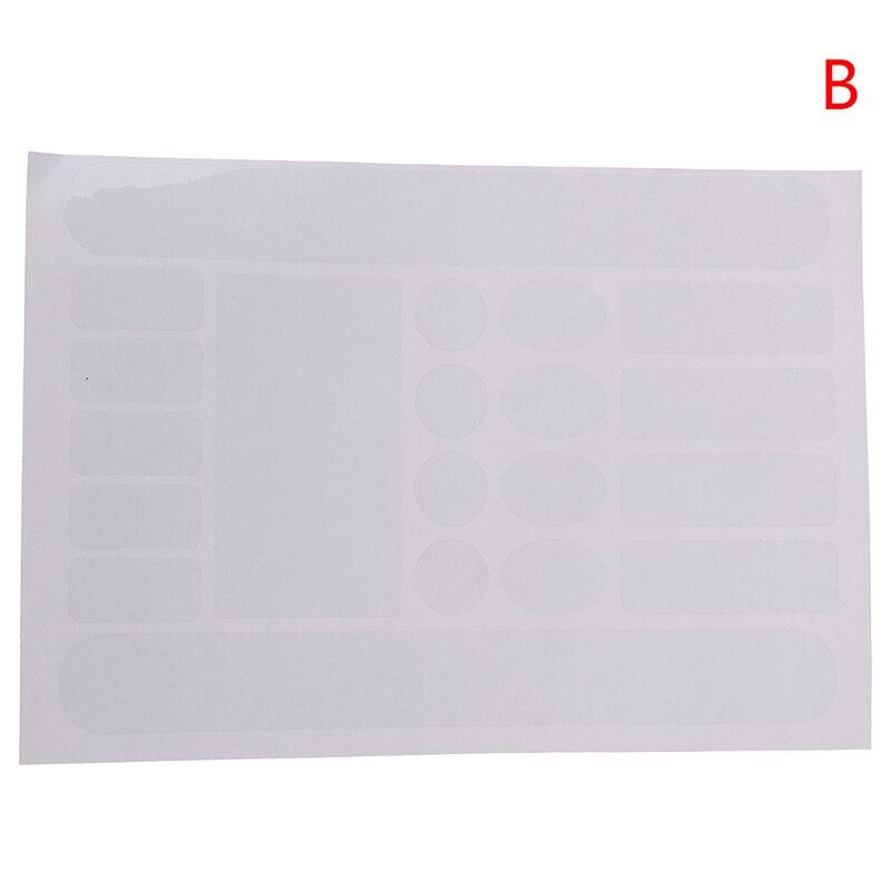 Radfahren Bike Aufkleber Decals MTB Rennrad Rahmen Aufkleber Fahrrad Rack Aufkleber Farbe Schutz Film Schützen Kit: Transparency