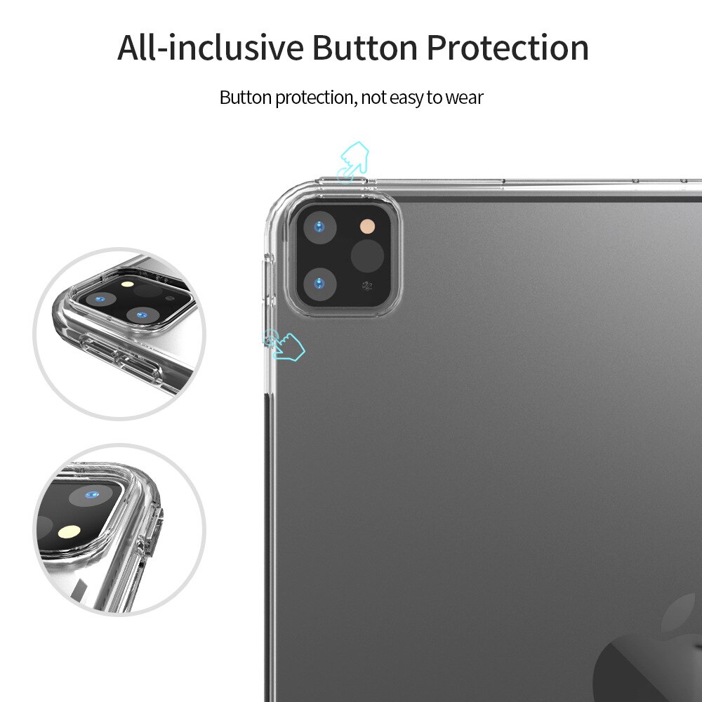 Clear Case For ipad pro 11 7th 8th 9th 10.2 generation 10’2 mini 6 5 9.7 air 1 3 10.5 Air 4 10.9 case cover funda