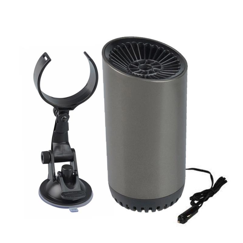 12V/24V Portable Car Heater Electric Cooling Heating Fan Electric Dryer Windshield Defogging Demister Cars Defroster