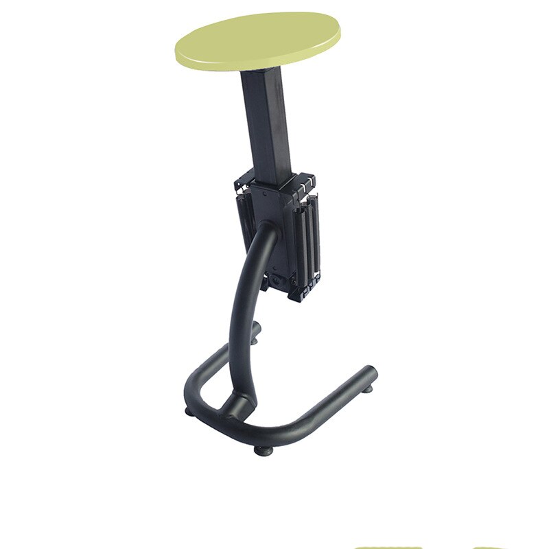 GFV-2 Home Squat Slim Leg Rack Adjustable Height Squat Hip Exercise Machine Squat Training Frame Device Indoor Fitness Equipment: Green