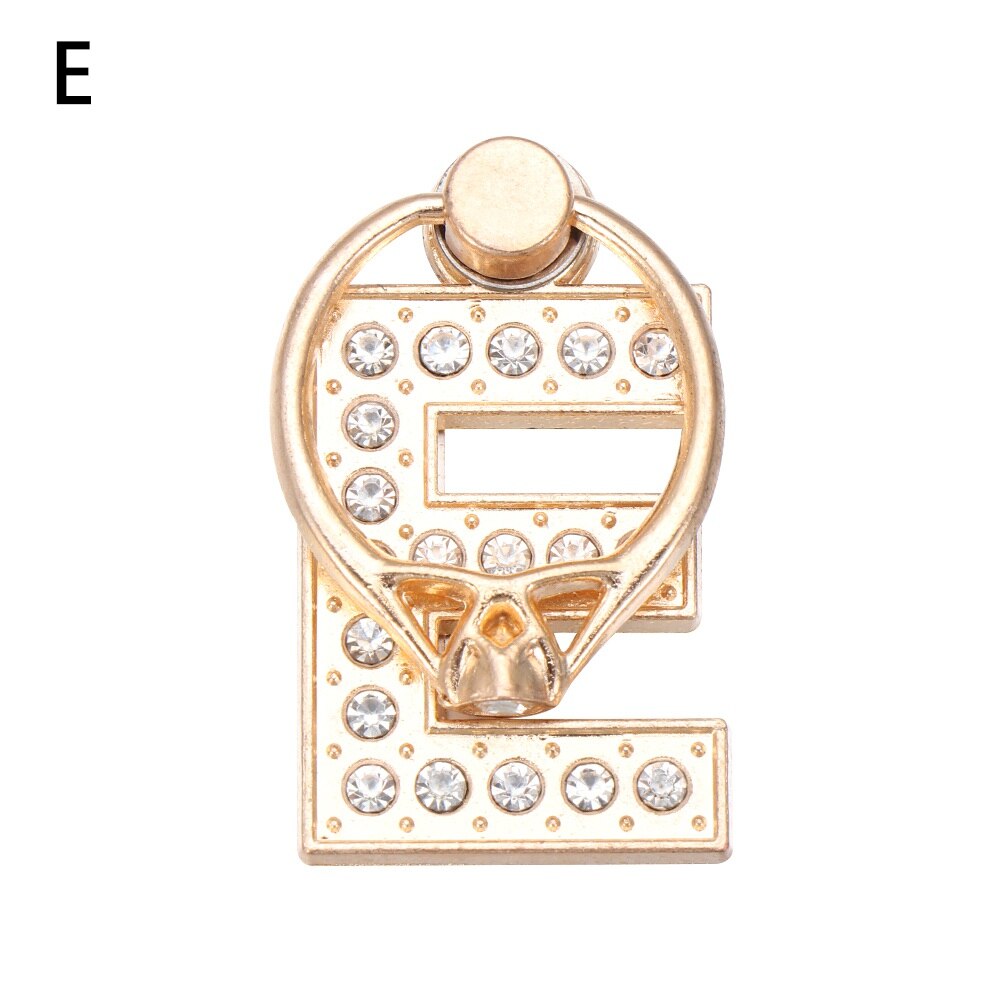 Soporte Universal multifunción para teléfono con letras, accesorio ultrafino con rotación de 360 grados, 1 unidad: E