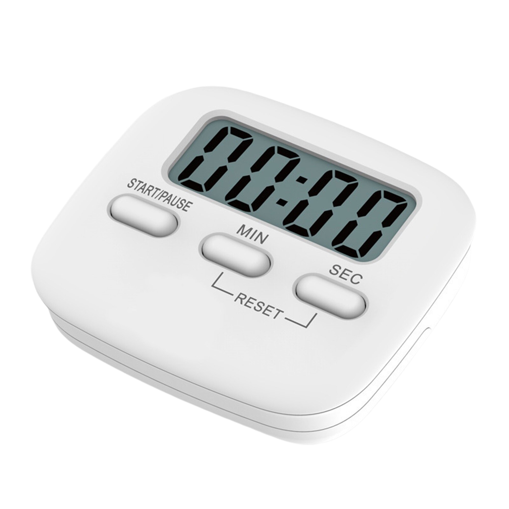 Electronic Timer for Kitchen Baking Countdown/Lab Timer, Kitchen Timer with Voice Announcements, Magnetic and LED Display