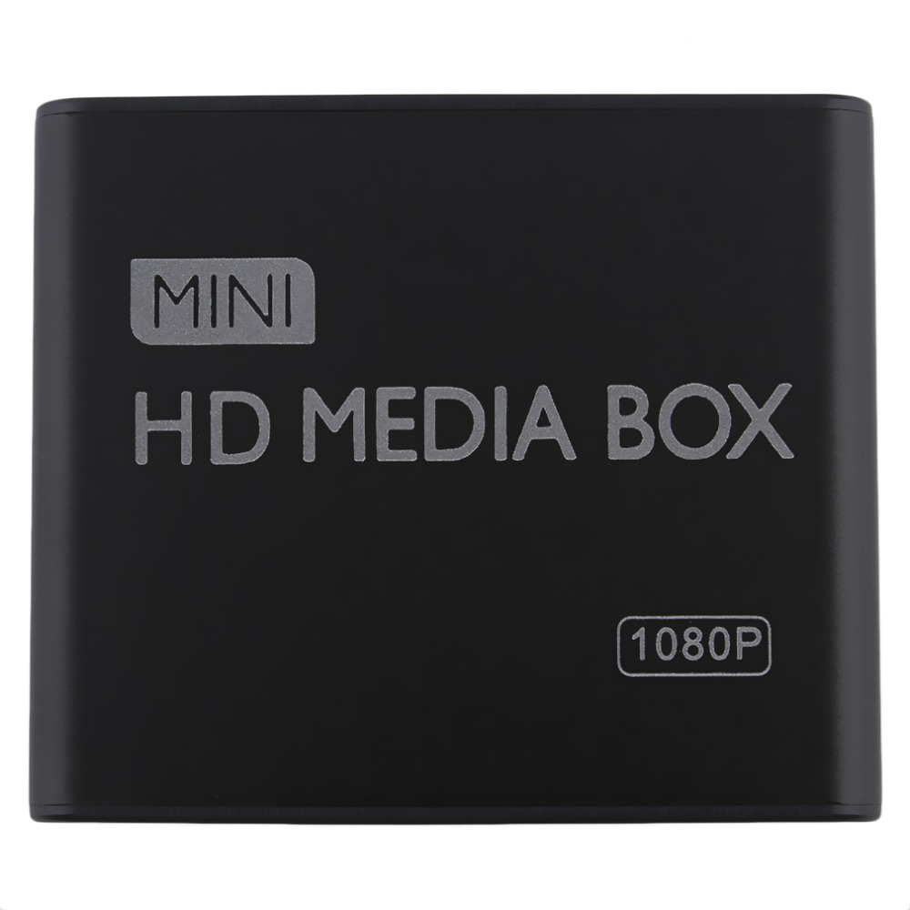 Mediaspeler box mini full 1080p hd mpeg/mkv/h .264 hdmi av usb 2.0+  afstandsbediening ondersteuning mkv / rm-sd / usb / sdhc / mmc hdd-hdmi eu