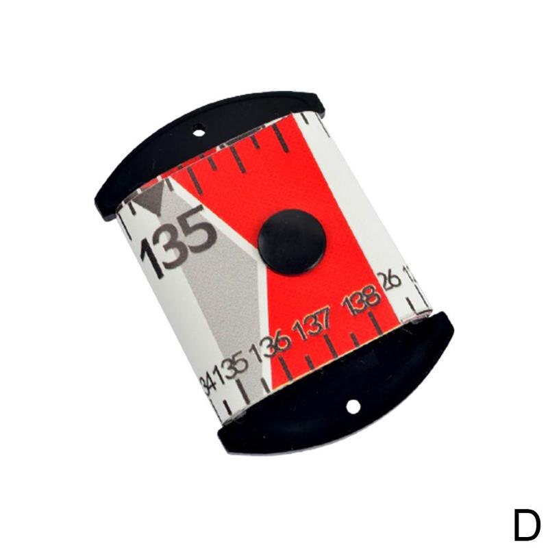 38cmx5cm Waterproof Fish Measuring Ruler Pvc Fishing Ruler Measurement Tackle Tool Fishing Gauge: red