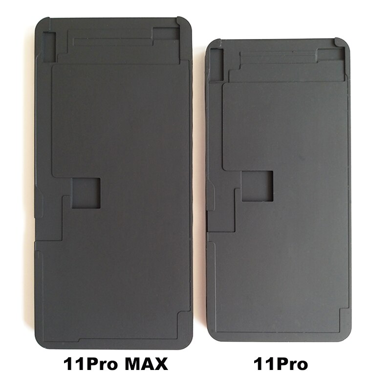 For iPhone 12Pro Mini 11Pro MAX XS XR X No Bend Flex Cable Rubber Pad Mat OCA Laminating Molds Mobile Phone LCD Screen Repair