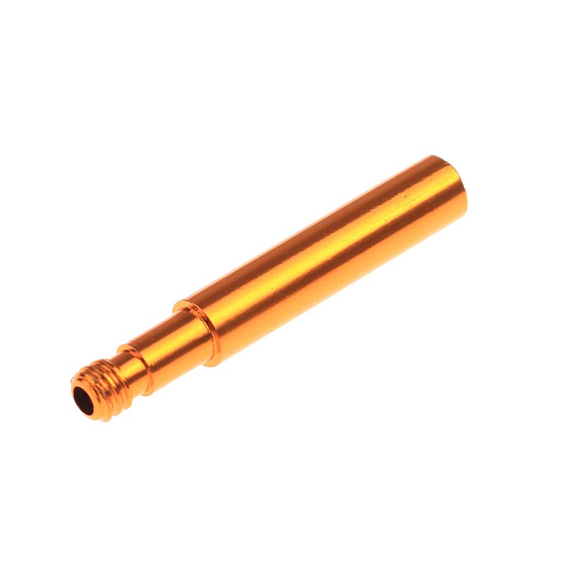 Rallonge de valve presta pour vélo en alliage d'aluminium, 40/50mm capuchons d'extension de valve français, adaptateur de noyau: 40mm pièces d'or