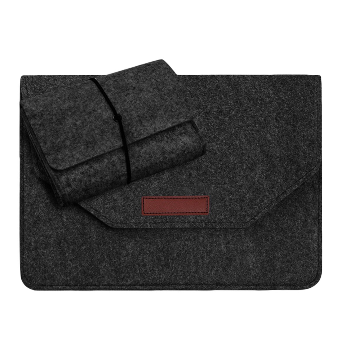 Kannettavan tietokoneen laukku macbook air pro retinalle 11 13 15 tuuman laukku macbook pro airille retina 11 '' 13 '' 15 '' huopa kannettavan tietokoneen suojakotelo: Tumman musta / 15 tuumaa