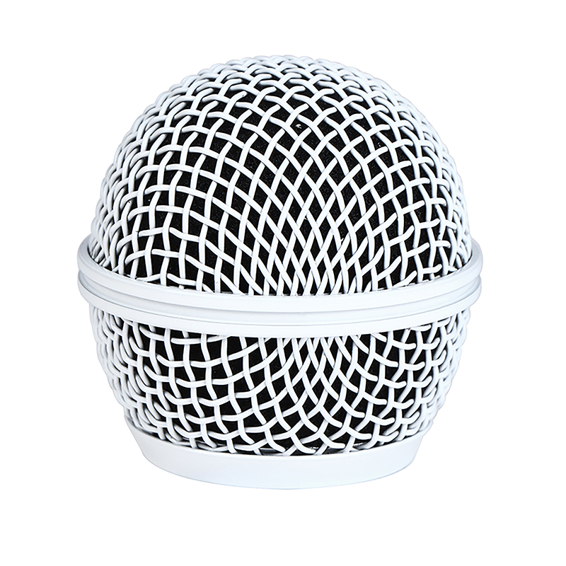 1 Stück für Shure sm58 Funk mikrofon Ersatz Metall mikrofon Kühlergrill ersetzt Beruf elle Party Mikrofon Kopfteil: Rose verrotten