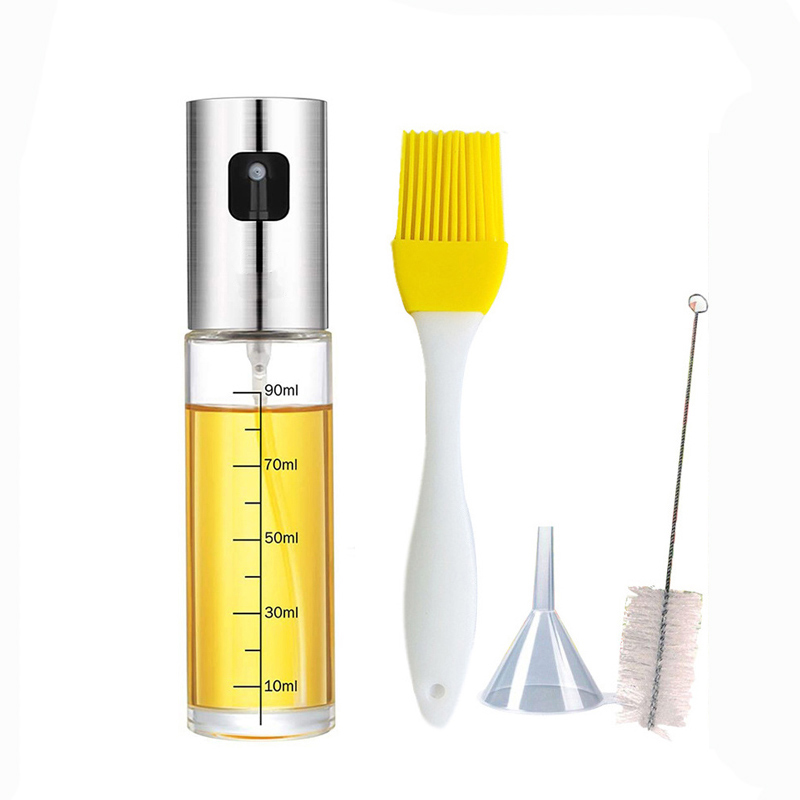 Oil Spray Bottle Cooking Baking Vinegar Mist Sprayer Barbecue Spray Bottle for Kitchen Cooking BBQ Grilling Roasting Spray bottl: Default Title