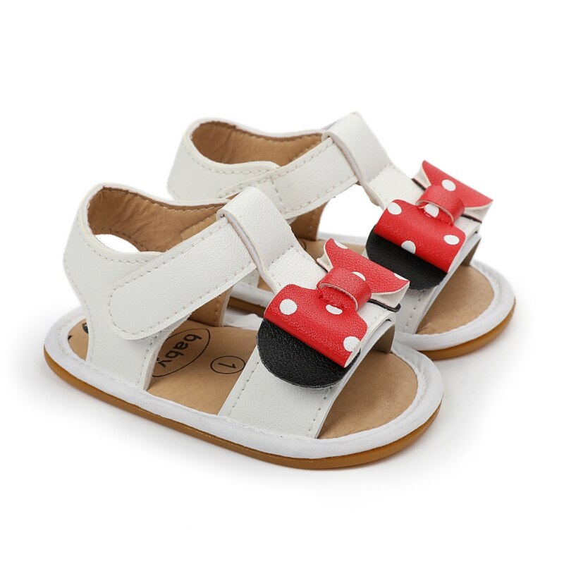 Pu Baby Antislip Sandalen Kind Zomer Meisjes Mode Antislip Sandalen Sneakers Baby Schoenen 0-18M baby Wandelschoenen