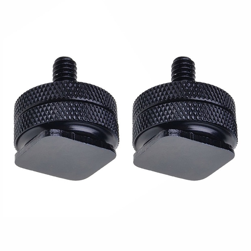 HFES 2X Durable Pro 1/4 pouces adaptateur de montage pour trépied vis à Flash chaussures chaudes