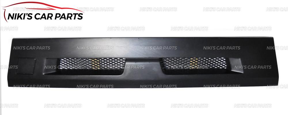 Ducts for Mitsubishi Lancer X on front bumper air intake with mesh ABS plastic body kit decoration car styling tuning