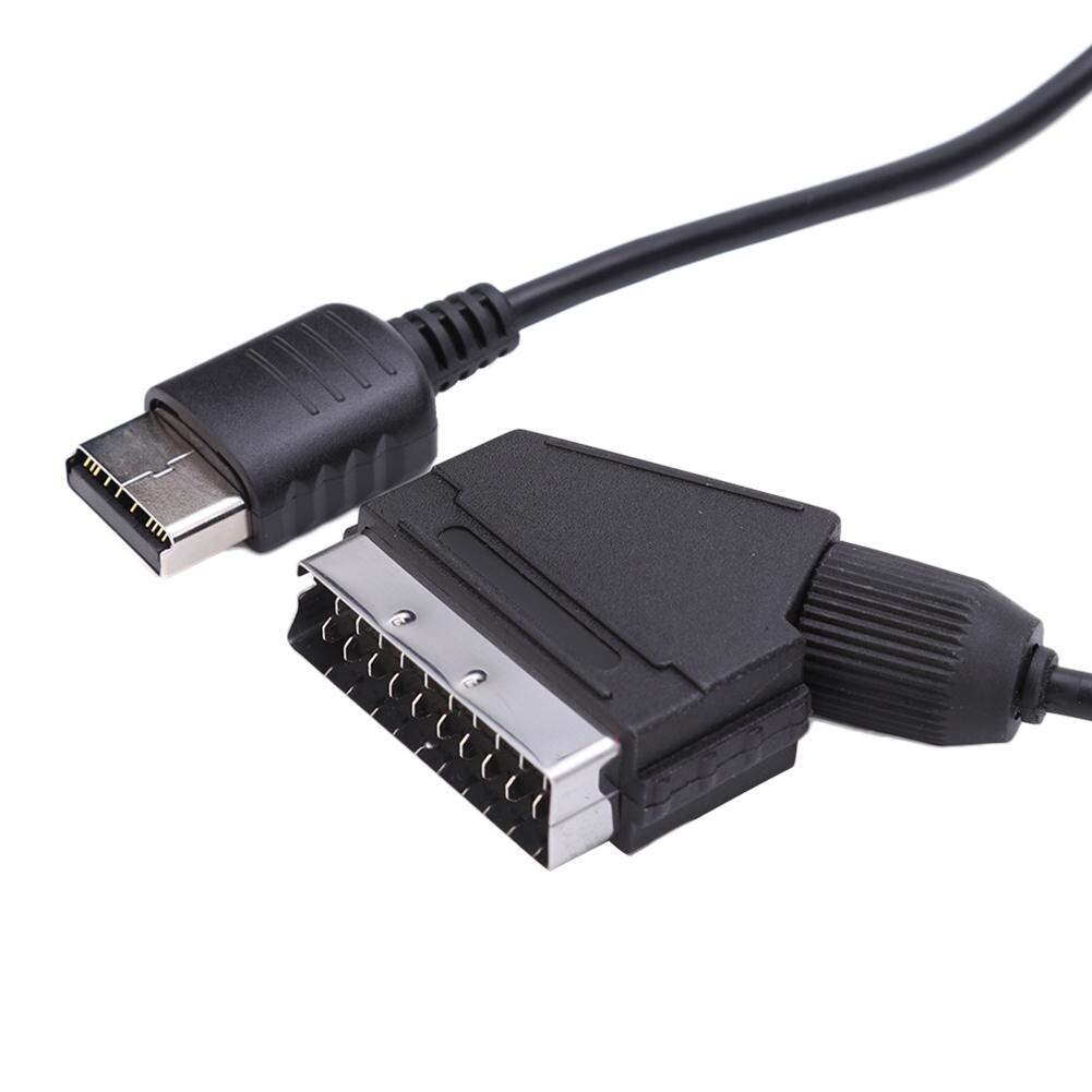 RGB Scart Cable Adapter 1.8m/6ft VGA RCA Audio Cable Cord for SEGA Dreamcast DC PVC RGB Scart Cable for SEGA Dreamcast DC