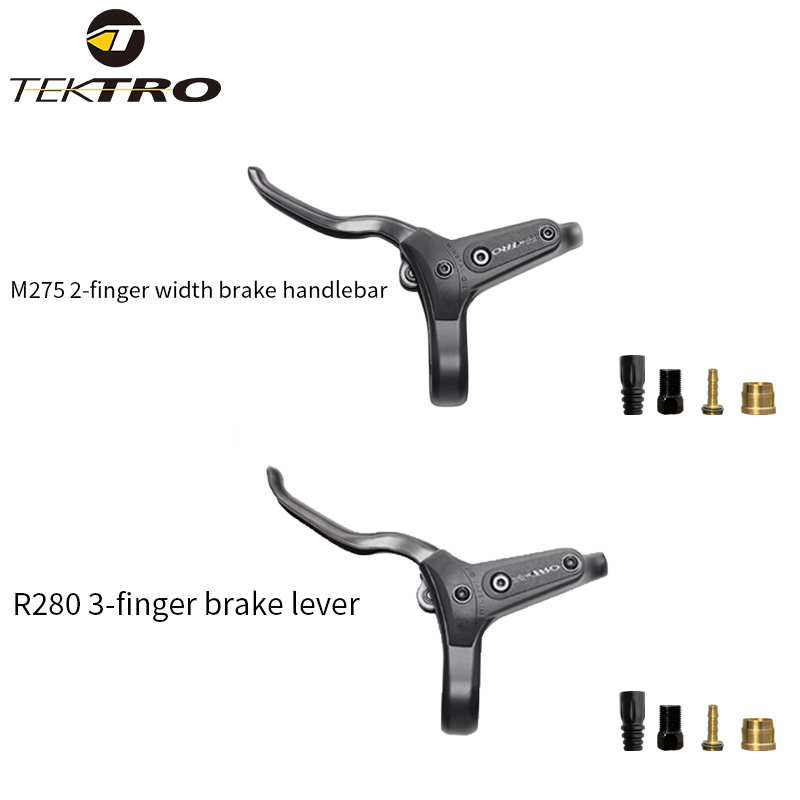 Tektro hydrauliske skivebremser, 275/m285/r280- kaliberbremsestyr, 2/3- fingergrebsreparationstilbehør, racer-mtb-cykeltilbehør
