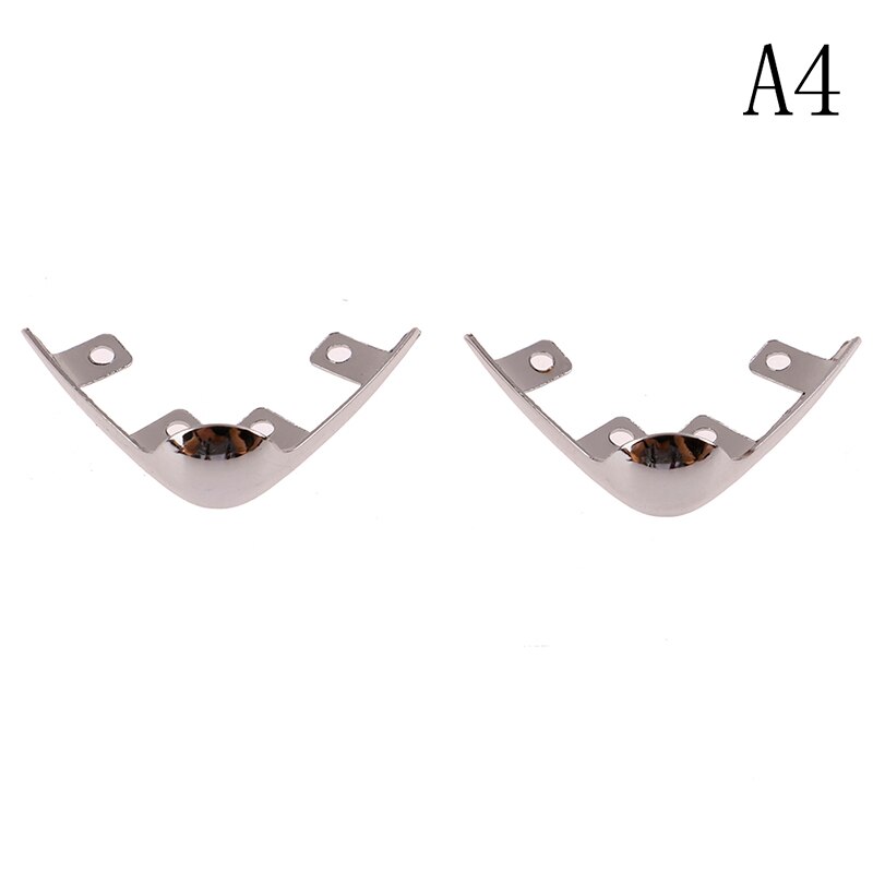 1 par de zapatos de Metal con protección para los dedos del pie, zapatos de tacón alto, Accesorios de reparación rotos, decoraciones para zapatos: 4