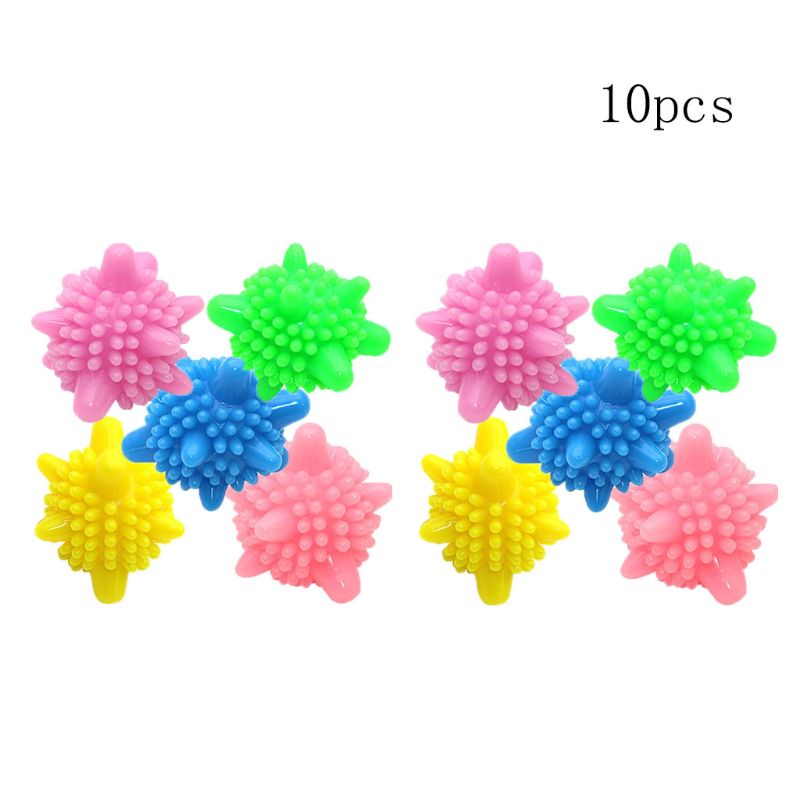 10pcs Magic Pet Hair Removal Laundry Ball Grabbing Lint Fluff Cleaning Remover Washing Machine Household
