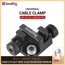 SmallRig Universal Kabel Klemme für DLSR Kamera Passt Kabel Durchmesser von 2-7mm wie mikrofon kabel, power kabel BSC2333