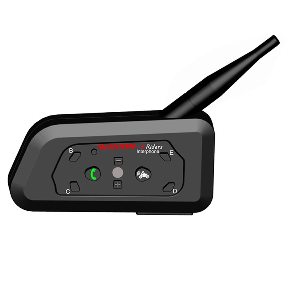 WAYXIN Casque Casques R5 1Pcs Moto Interphone FM Radio