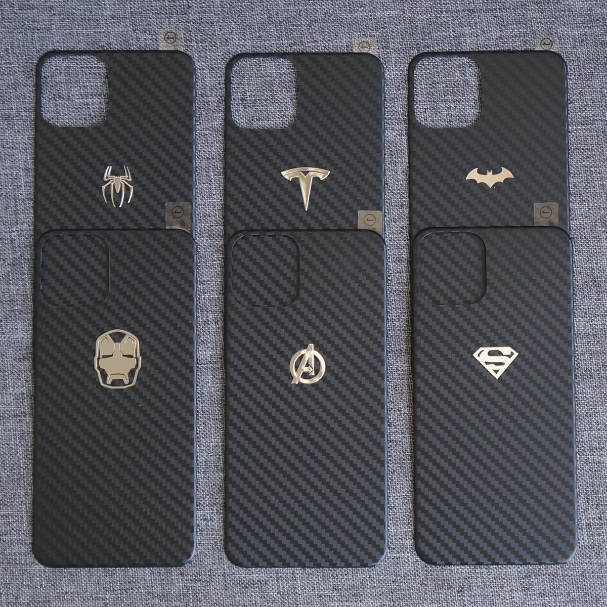 Carbon fiber pattern Kevlar mobile phone back film suitable for iPhone11ProMax ultra-thin xs max x xr 7 8 plus protective