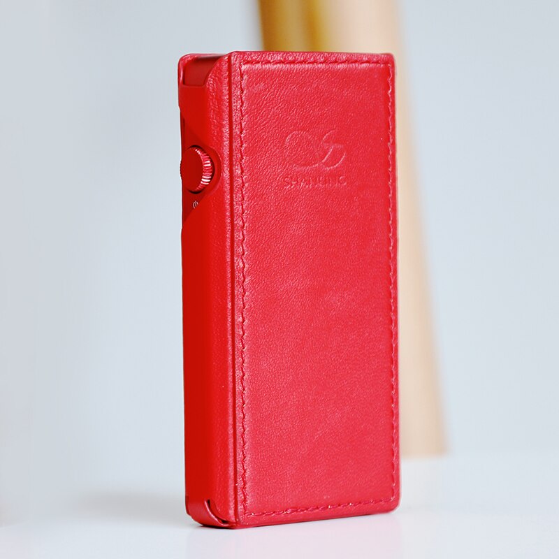 SHANLING Leather Protect Case For M5s MP3 Player Mini DAP Music Player case Black/ Brown/ Red