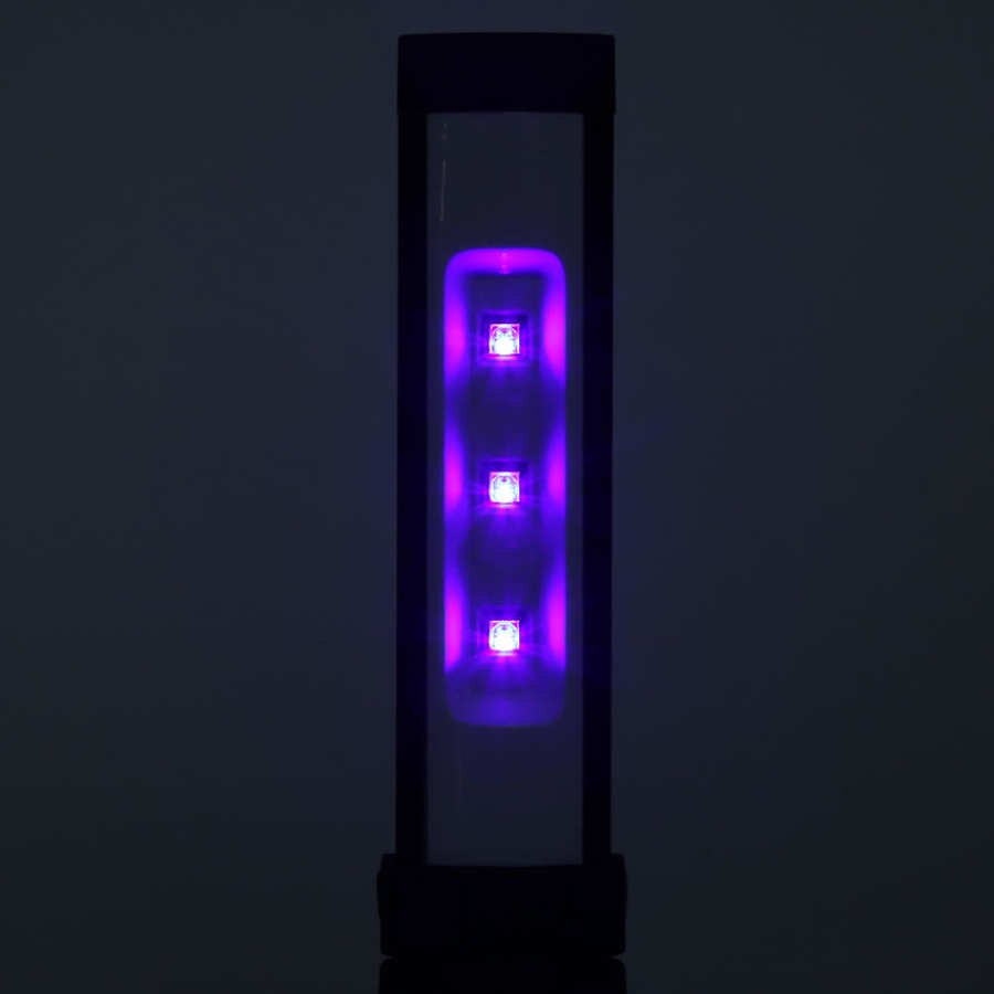 grow led Garden Portable Handheld 3W Double Light Source UVC + LED Cleaning Light USB Charging Home Lighting plant grow light