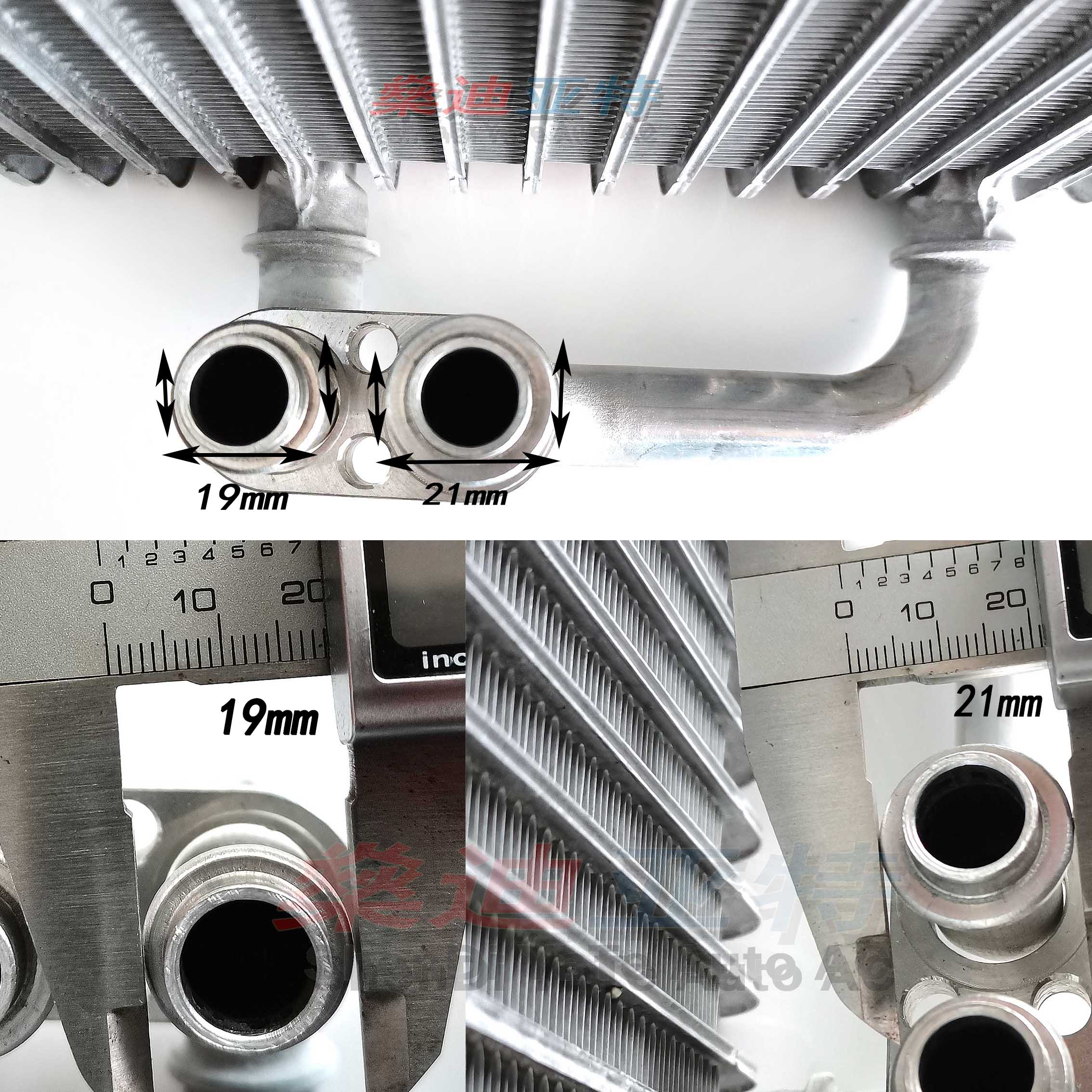 Núcleo de evaporador de aire acondicionado automotriz para Kia Maxima, segunda generación, 1,3/1,6, piezas de reparación para coche A/C