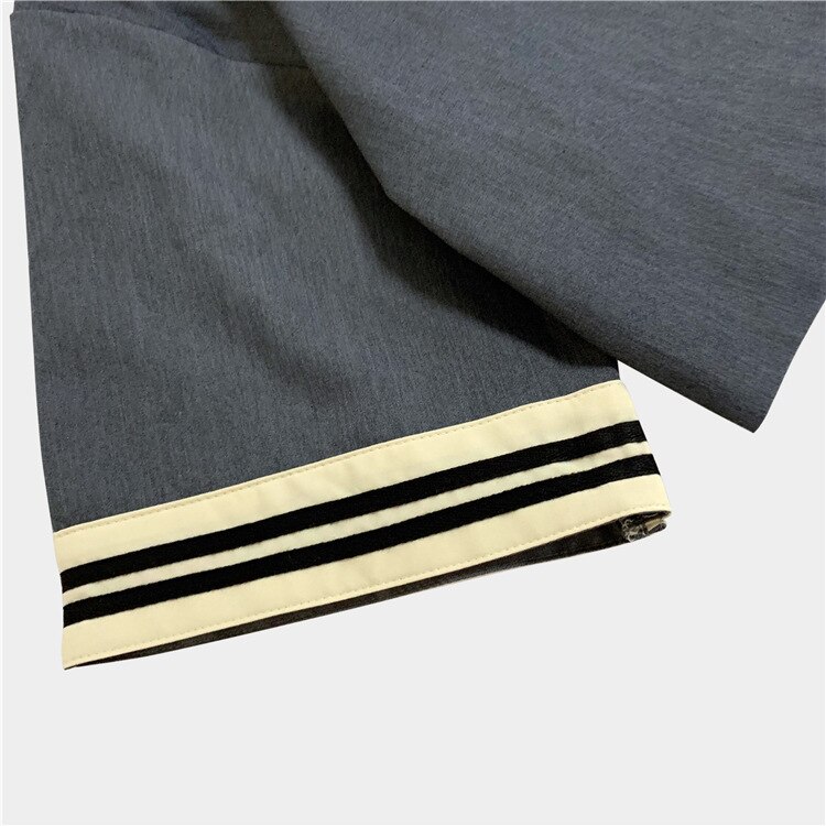 Japanese Style School Uniform For Girls Grey JK Skirt Lolita Sailor Suit Halloween Costumes For Woman