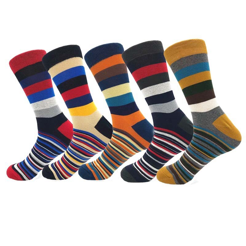 Standard sokker mænds britisk stil bomulds sokker, retro farver harajuku street mænd ingen kasse: Default Title