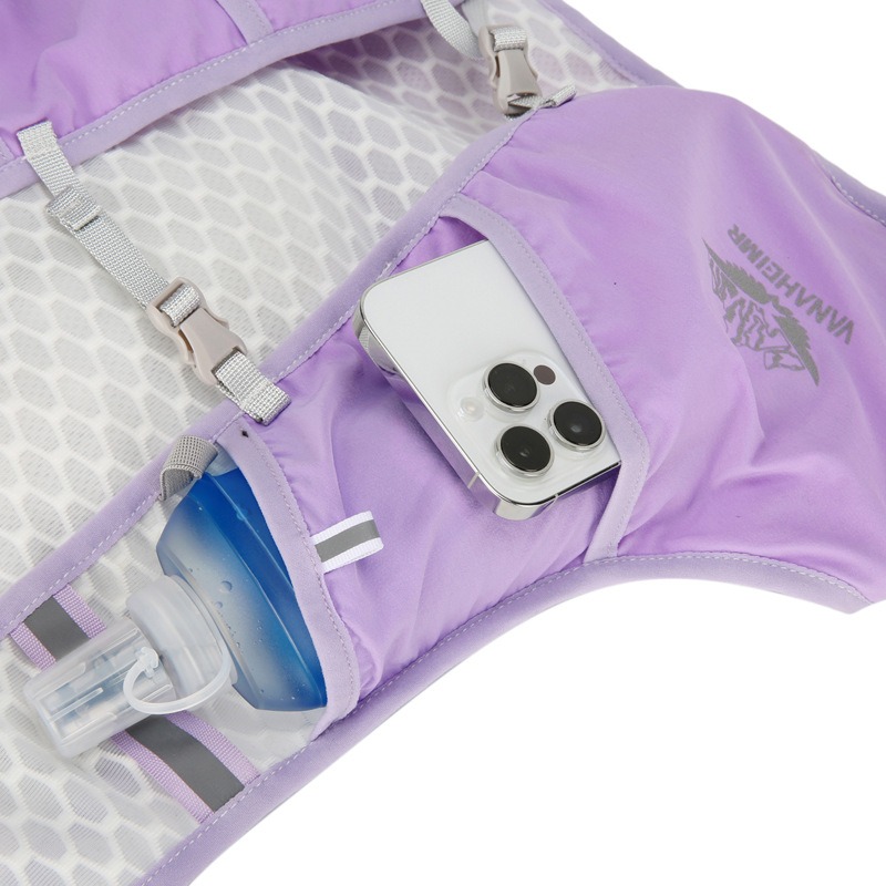 1 Stück Laufweste Leichter Hydrations-Rucksack Wasserdichte Handytasche für Wandern, Trailrunning, Radfahren, Marathon-