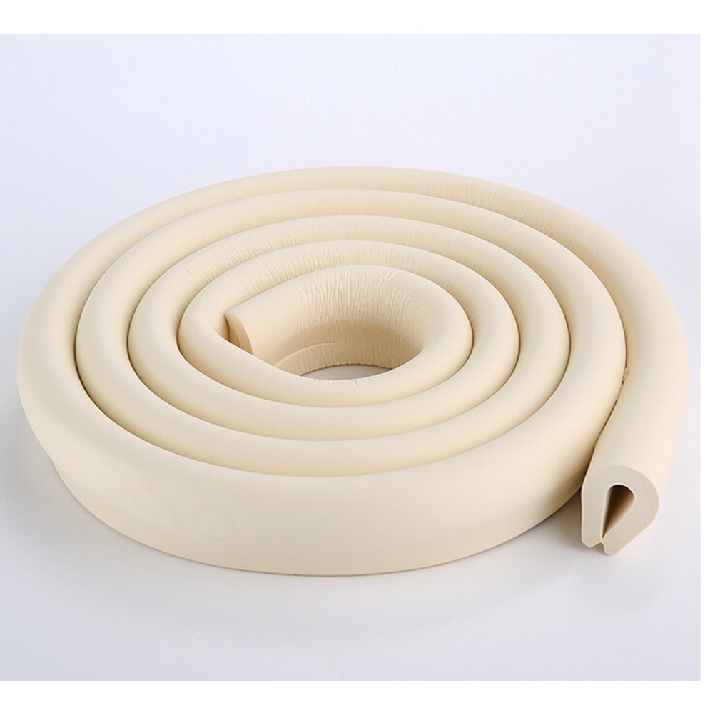 U Shape Children Safety Products 2M Baby Bumper Strip Baby Safety Corner Protector Table Edge Corner Guards Cushion Strip