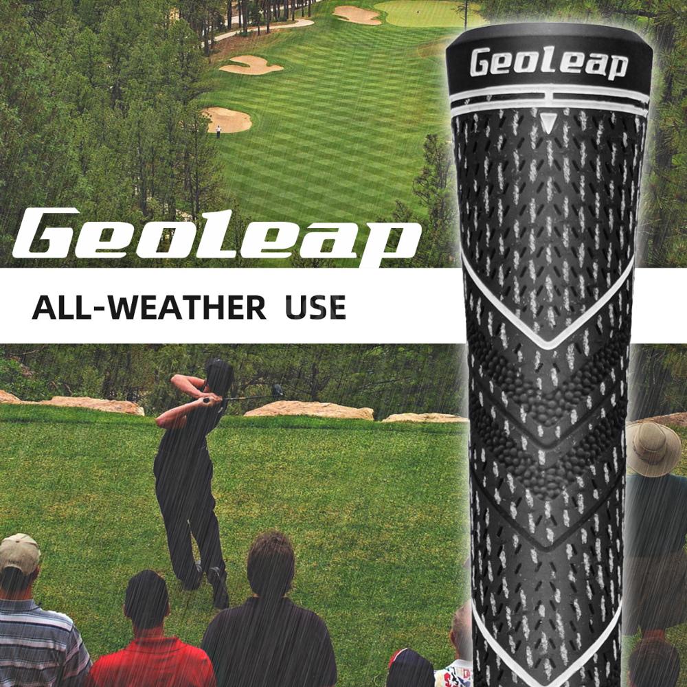 Geoleap ace-s golfgreb 10 stk / parti, hybrid golfklub greb, multi sammensat, mellemstørrelse , 8 farver valgfri,