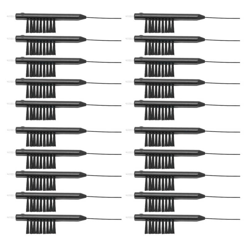 Gehoorapparaat Haarborstel Plastic Metalen Gehoorapparaat Schoonmaken Tool Multifunctionele Voor Gehoorapparaat Schoonmaken Tool