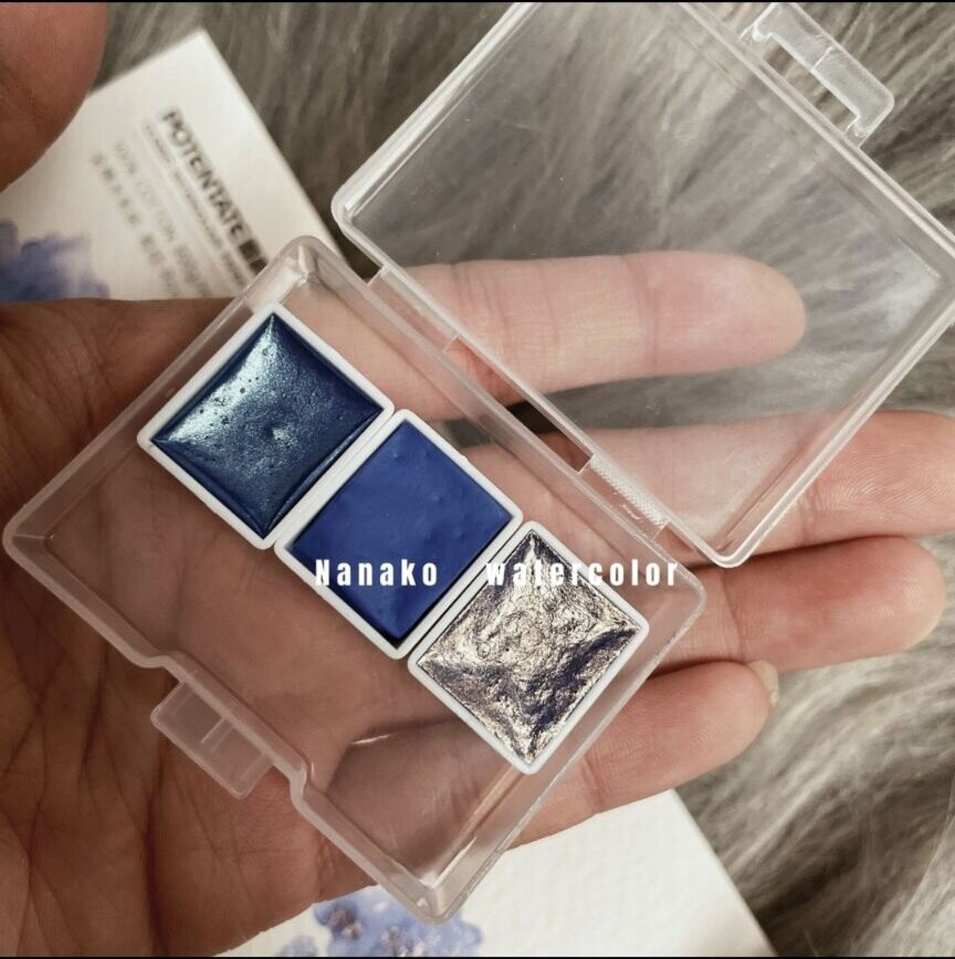 SUPER VISION color of the year 2022 watercolor paint 3 colors 0.5ml 1ml 2ml art nail supplies