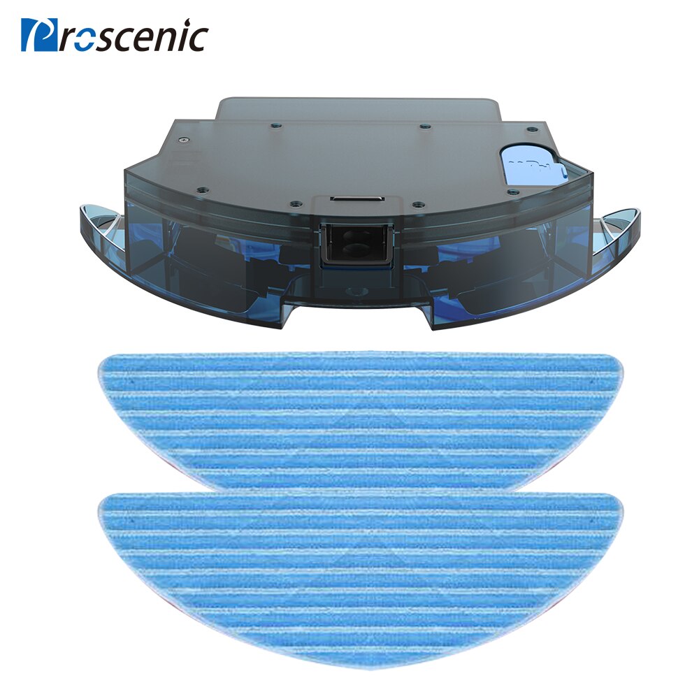 Wasser Panzer mopp HEPA-Pinsel Abdeckung Ladestation Rolle Pinsel Staub Behälter Für Proscenic 820P 830P staubsauger roboter Zubehör: Wasser Panzer mit Mopp