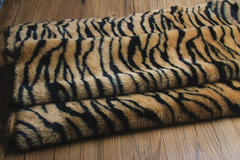 2Cm Luipaard Zebra Print Kunstmatige Pluche Bont Stof Diy Naaien Materialen Imitatie Faux Fur Stof Voor Kledingstuk Speelgoed 50x170cm