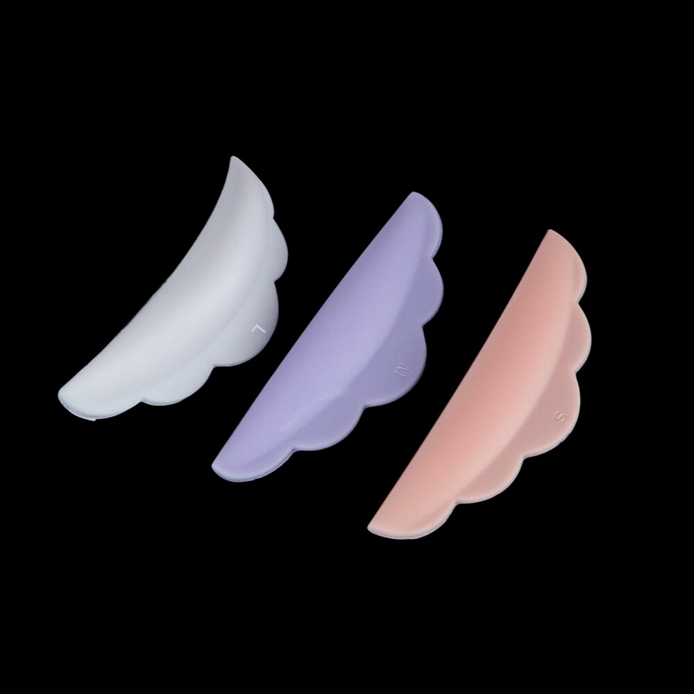 10 Stks/set 4.8Cm Transparant Y Vorm Siliconen Wimpers Lift Lifting Curler Eye Lash Extension Graft Brush Tool Accessoires: Color