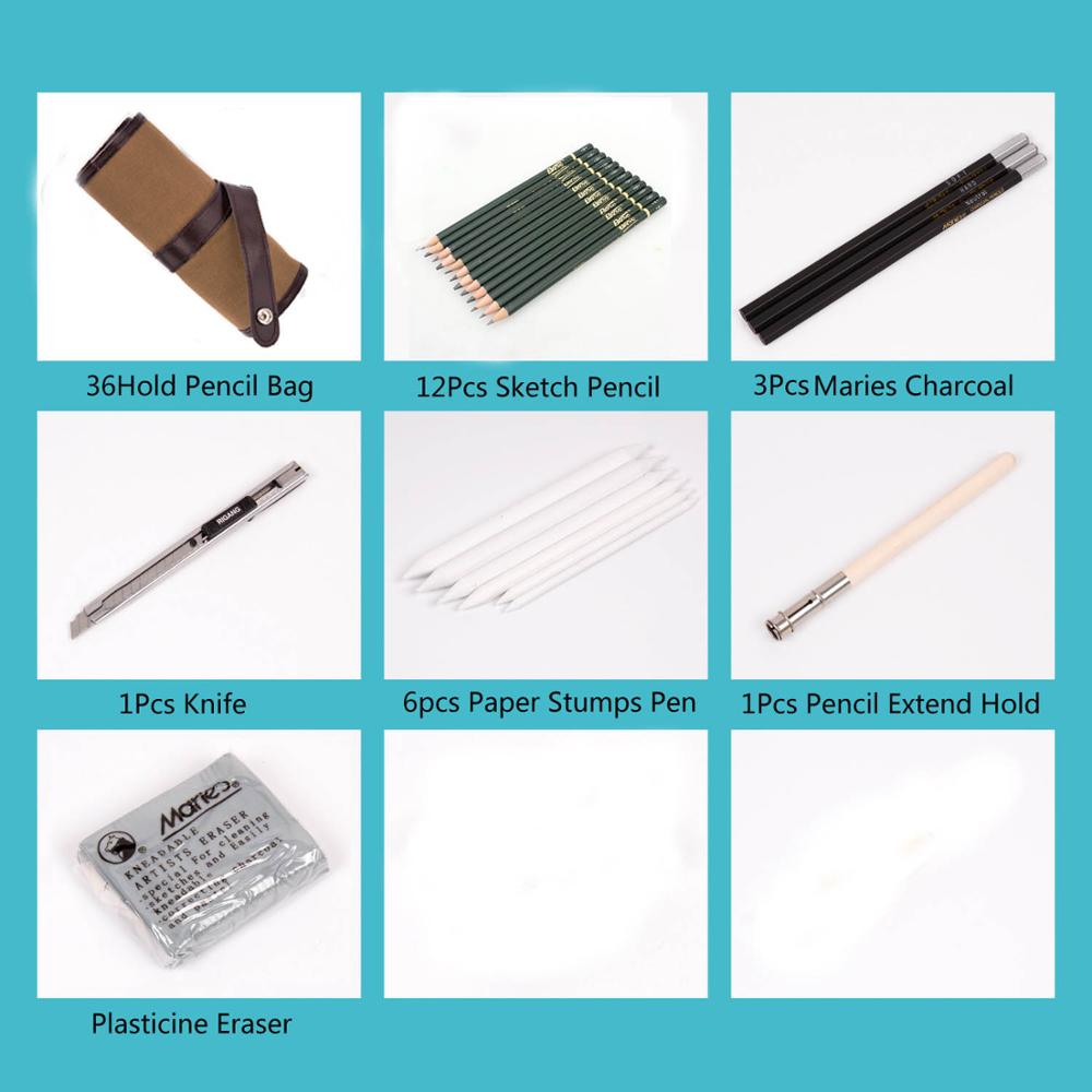 Bianyo Sketch Pencil Set Sketching Drawing Kit Set... – Grandado