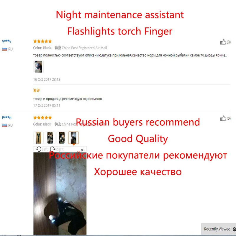 Right Hand Flashlights torch Finger Rescue Gloves Lights Outdoor Fishing Fingerless Glove camping Hiking Lights Working Gloves