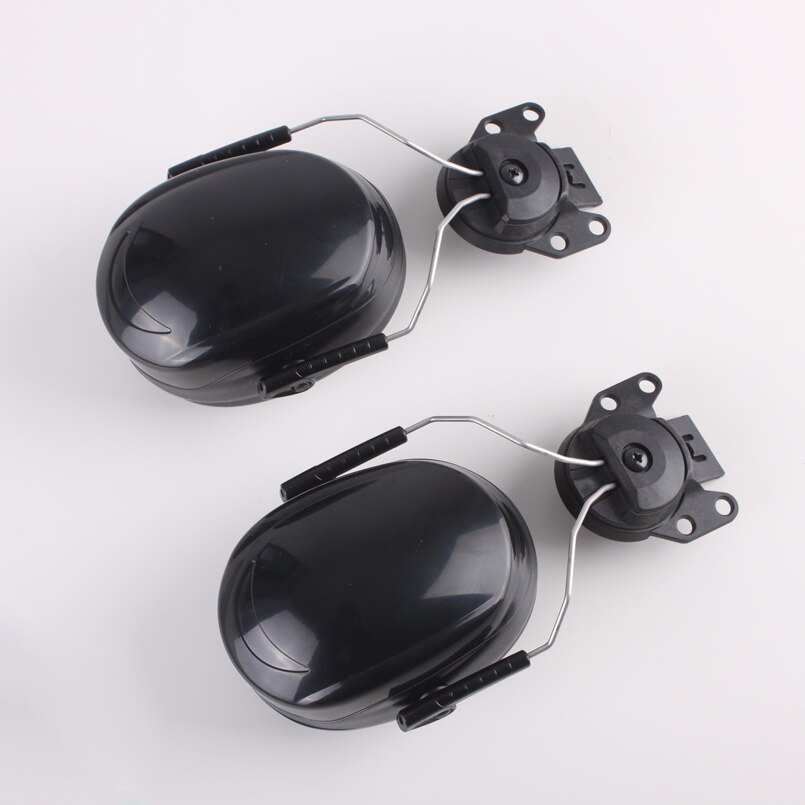 CK Tech. Anti-noise On-Helmet Earmuffs Ear Protector For Safety Helmet Cap Use Construction Work Safety Hearing Protection