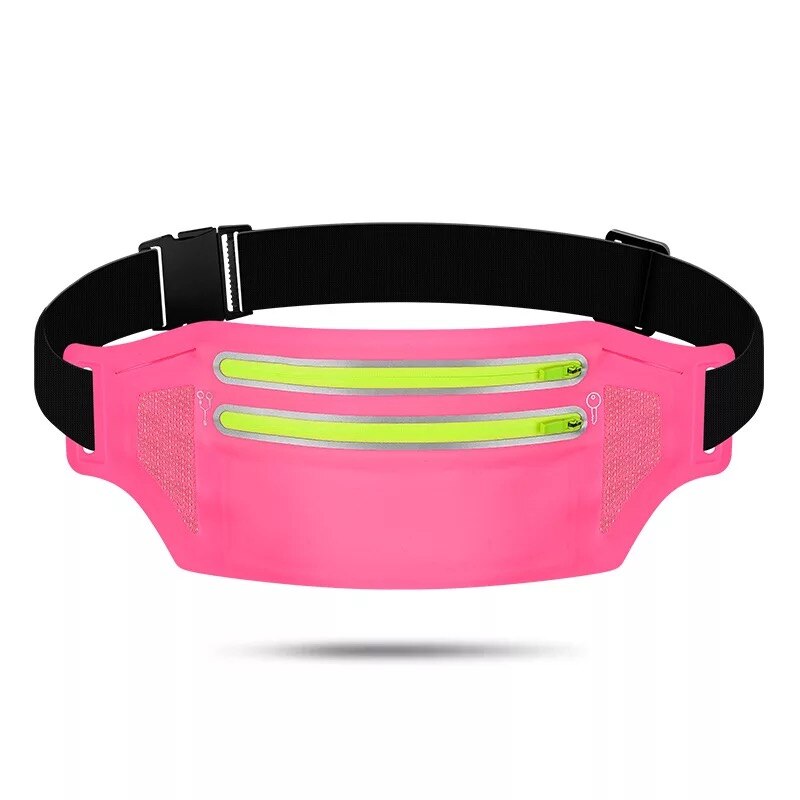 Sportheuptasje, hardlooptasje voor mobiele telefoon, multifunctionele outdooruitrusting, waterdicht, onzichtbaar, ultradun mini heuptasje.: 14