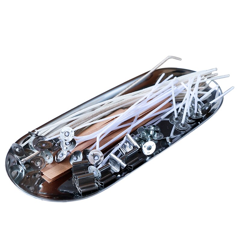 DIY fragrance candle making soy wax core glass wax core wood candle core cotton thread candle cup wax material